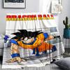 Dragon Ball character Print Flannel Blanket High quality Comfortable for All Seasons Home Decor Warmth and Comfort Perfect for Christmas Gifts