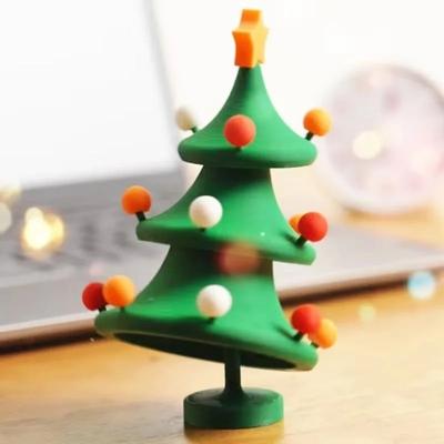 3D Printed Dancing Christmas Tree Decompression Toy Dancing Christmas Tree Gift Christmas Desktop Stress Relief Toys