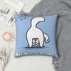 Simons Cartoon Cat Cats Printed Pillowcases Cushion Cover Throw Pillow Cover New Style Home Decoration Zippered Multiple Sizes