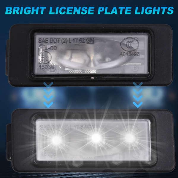 Cadillac XT5/CT6/GT4 License Plate Light Pair