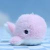 Cartoon Dolphin Keychain Plush Cartoon Stuffed Animal Doll Fluffy Cute Dolphin Plush Toy Pendant For Kids Baby Hug Doll