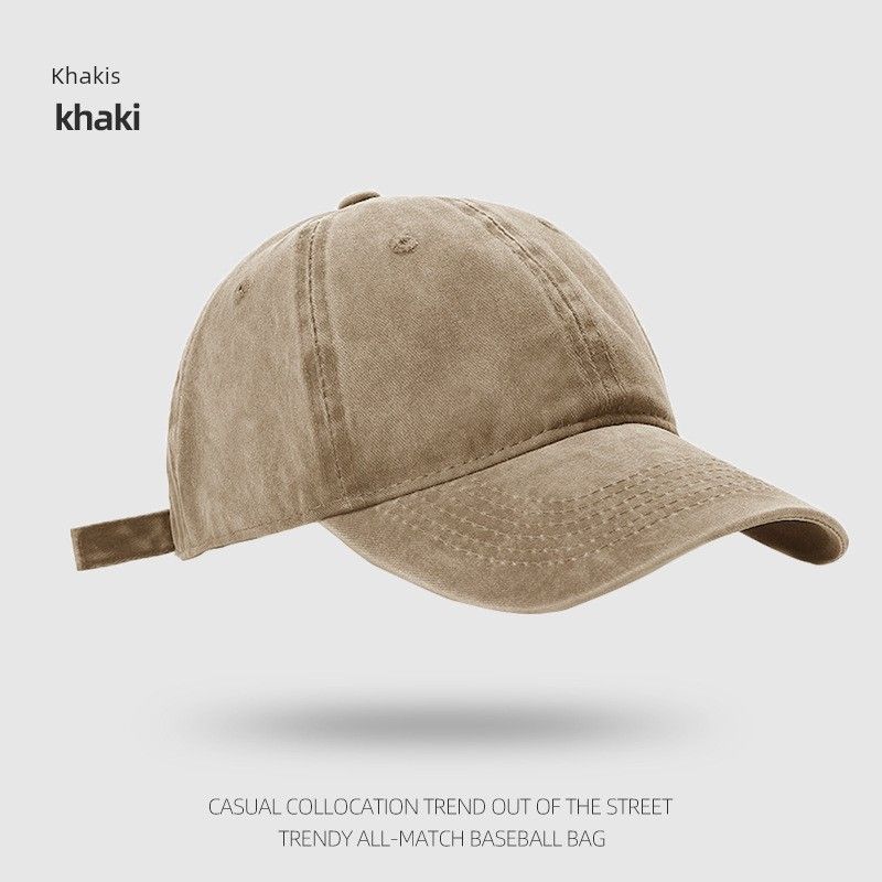 

Большой Обхват Головы Выстиранная Кепка с Козырьком Ковбойская Шляпа Женская Ретро Сетевая Красная Лицо Маленькое Мужчины Широкие Поля Бейсболка Прилив Khakis Adjustable