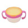 BPA Free Dual handle Spill proof Food Bowl Snack Container for Children Baby Toddlers