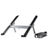 2025 Rotatable & Foldable Laptop Riser: Alloy Heat-Dissipation Stand with Flat, Rotating Monitor Feature.