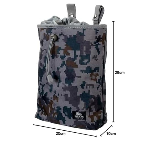 Stormcross Military Dump Pouch, MagDump, Foldable, for Self-Defense Forces Airsoft, Camouflage, 6L (ASDF Digital Camouflage), 1561