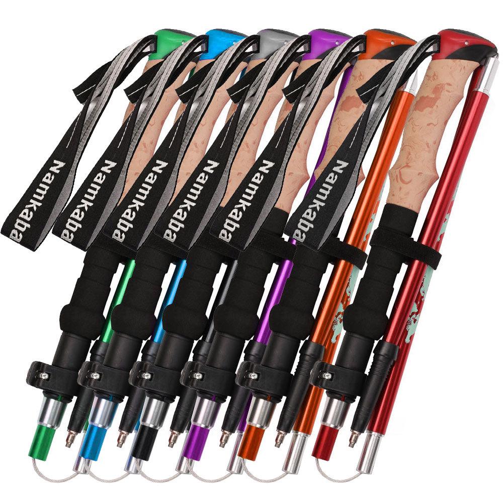 YituNamkabaw Ultra-light Foldable Aluminum Trekking Poles