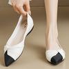 Fashion Fall Women's Pointed Single Shoes New Shallow Mouth Folding Soft Sole Non-slip Flat Mary Jane Shoes