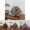 And Cute Fun Plush Leopard Print School Backpack For Toddlers And Preschoolers