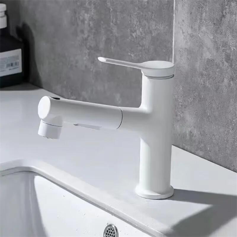 SIOYIE Multi-Function Pull-Out Bathroom Faucet