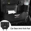 2Pcs Car Seat Anti-Kick Anti-Dirty Protection Pads For Bentley Continental GT MULLINER Bentayga Flying Hurtling Spur Accessories