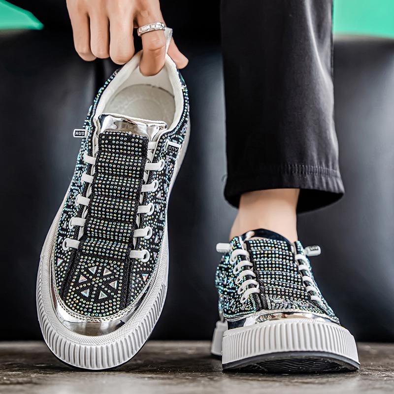 2026 New Trendy Thick Soled Breathable Fashion Versatile Low Cut Comfortable Board Shoes Casual Sports Men's Shoes