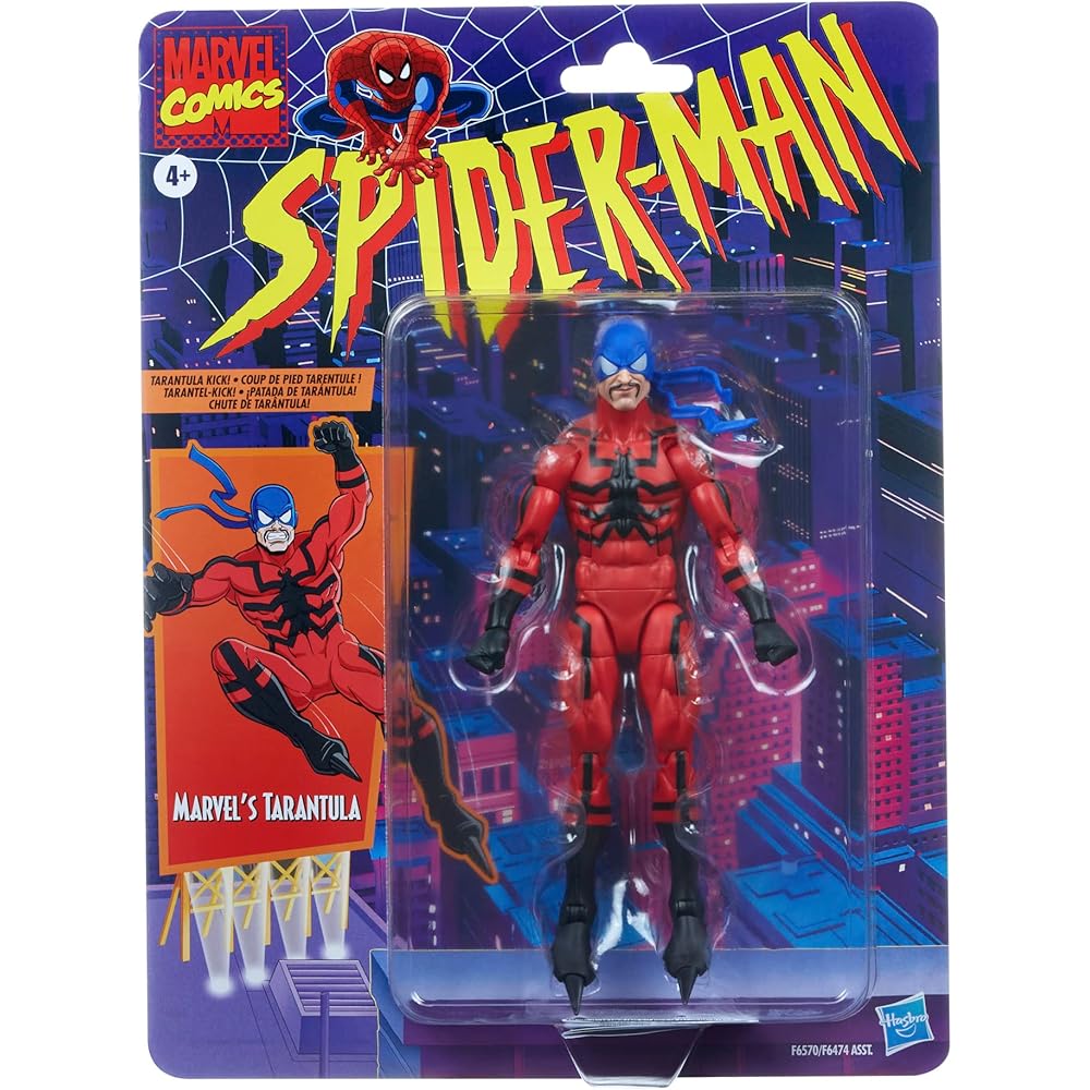 Hasbro Marvel Legends Tarantula Action Figure 6 Inch Spider-Man Series Collectible Toy