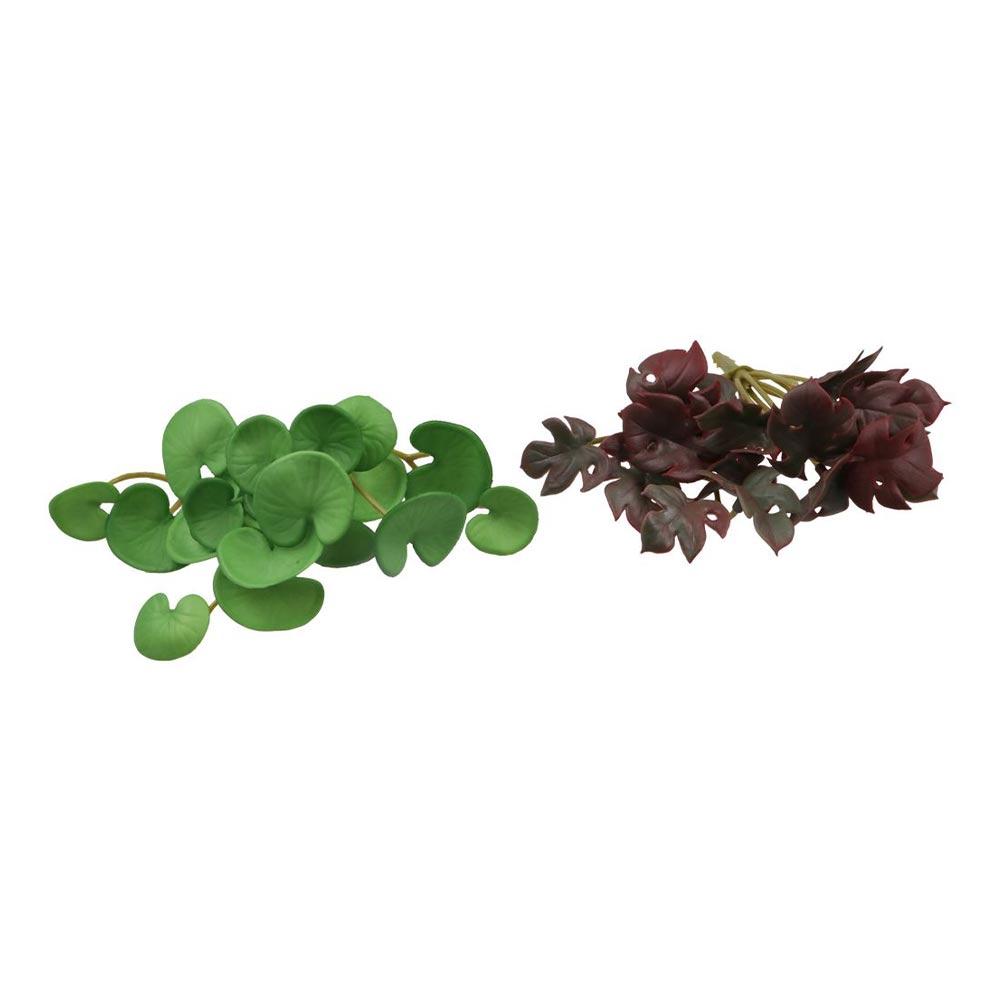 Handmade Artificial Copper Coin Grass Plants Soft Mini Bouquet Fake Ivy Leaf Leaves  Office