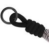 2Pcs Keychain Lanyard Two-Color Design Braided Rope Wrist Strap with Hanging Ring Keys Phone Bag Decor DIY Accessories