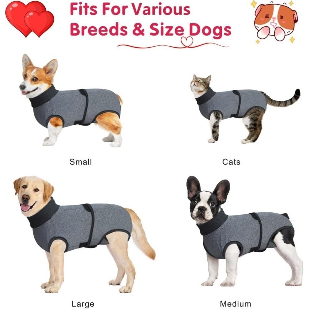 Elastic Dog Recovery Suit Breathable Pet Sterilization Suit Dog Physiological Pants  Weaning Period