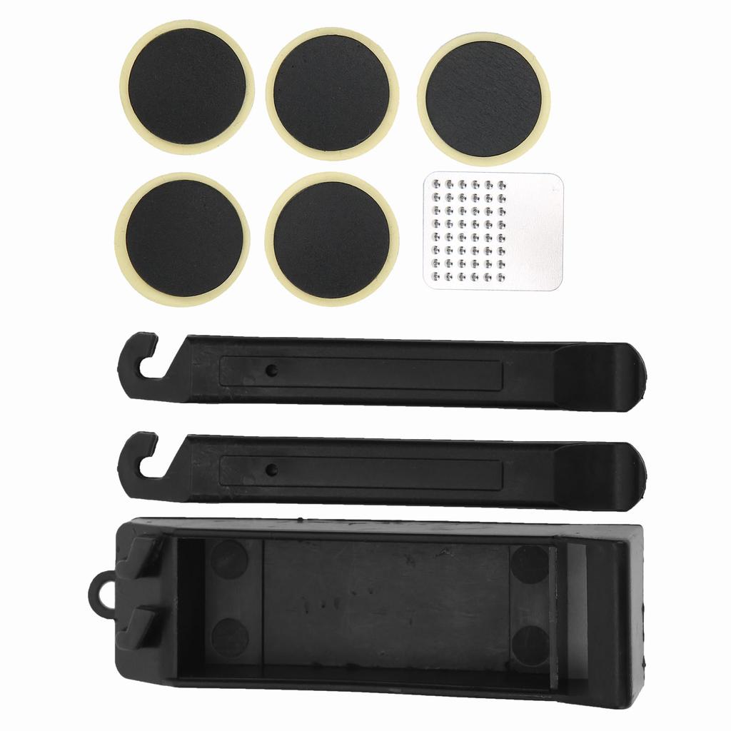 Bicycle Tire Repair Kit Puncture Repair Tool Set Tire LeverTyre Glueless PatchRasp