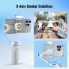 Japanese ZHIYUN COMBO Smartphone Gimbal with Telescopic Dedicated Storage Bag and Magnetic Light Compact Folding Lightweight 370g [Official Warranty]