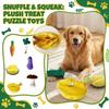 Jouet interactif pour animaux de compagnie en peluche, produisant des sons, avec odeur, représentant de la nourriture