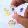 Easter Light Up Rings 20/50Pcs Easter Egg Filler LED Rings Glow In the Dark Party Easter Basket Stuffers Party Decor Gifts
