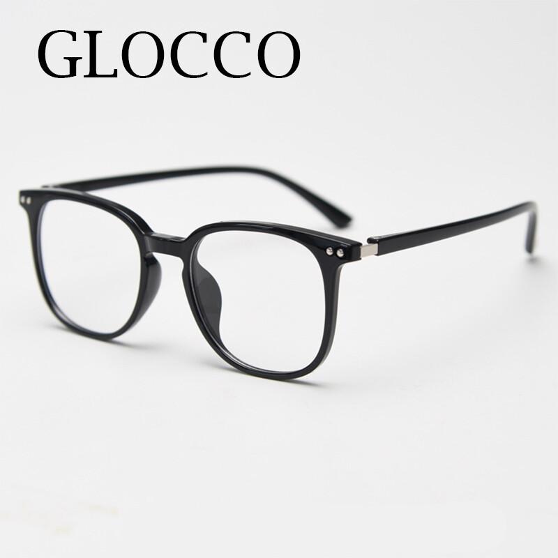 Black TR90 Computer Glasses Anti Radiation Big Square Eyewear Blue Light Blocking Reading Glasses for Women Men