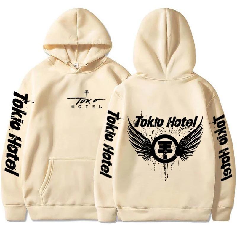 New Hoodies Tokio Hotel Sweatshirts Hoodies Tokio Unisex Autumn Winter Fleece Streetwear Tops