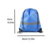 Waterproof Drawstring Gym Backpack 210D Polyester Fitness Handbag Nylon Sports Shoulder Bag  Travel