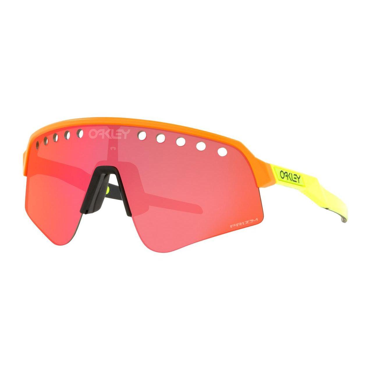 Очки Солнцезащитные Пластиковые Неправильной Формы с Логотипом Oakley Мужские Оранжевые OO946594650839 139,Orange
