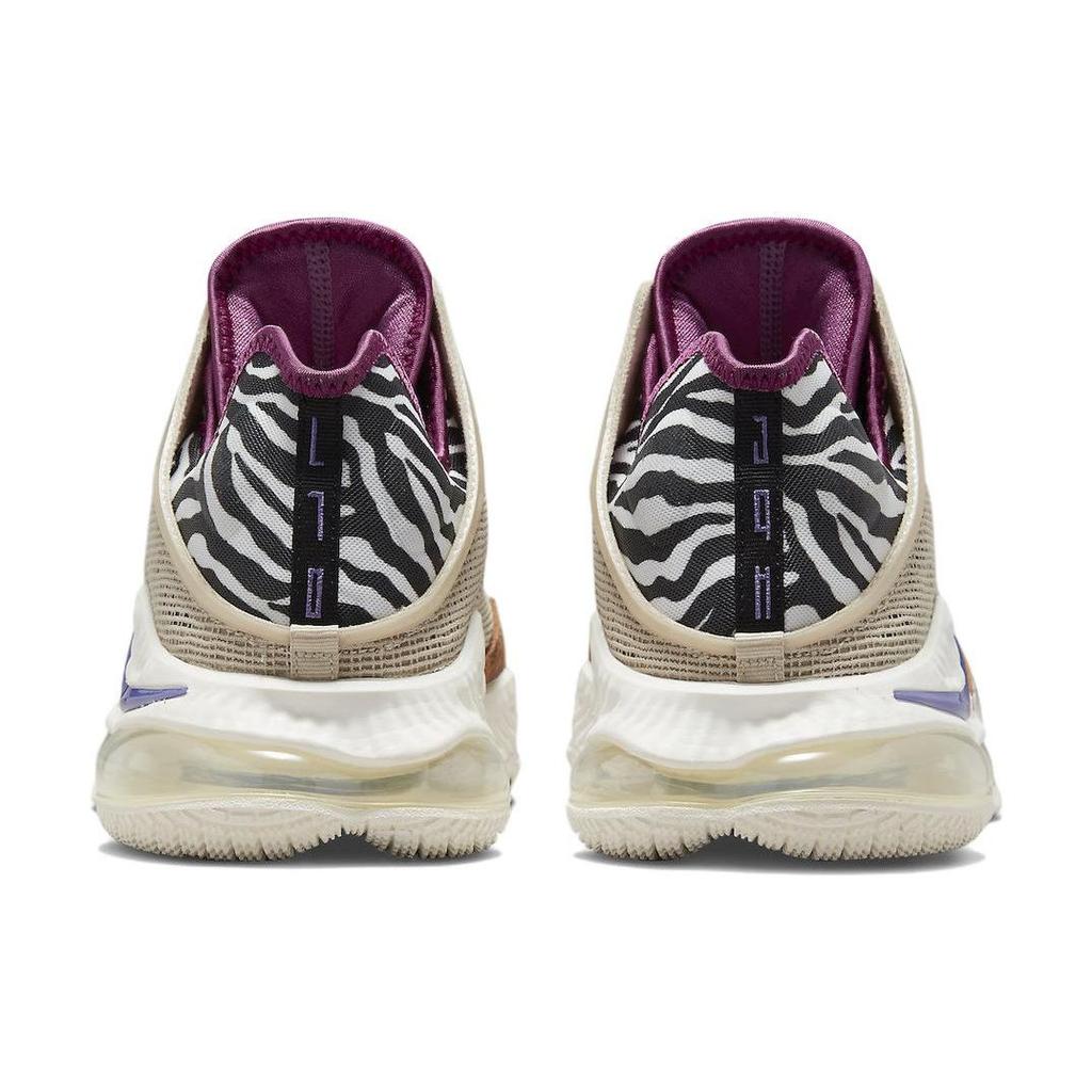 Nike LeBron 19 Low Safari Baskets Homme Fauve DM1058-200