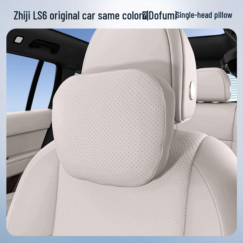 Zeekr LS6 Headrest Lumbar & Neck Support Pillow, Car Interior Essential.