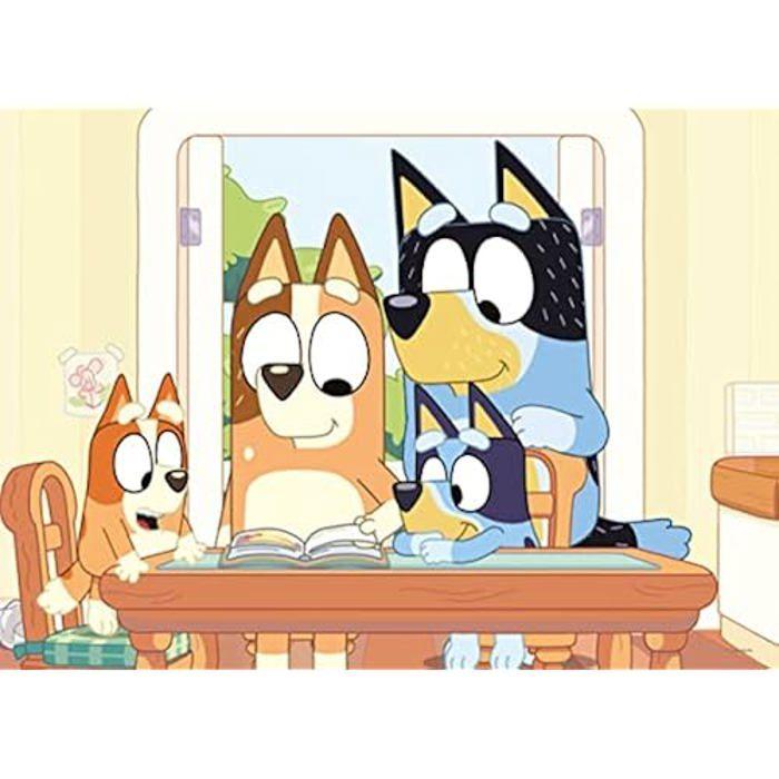 Puzzle - LISCIANIGIOCHI - BLUEY - 24 Pièces - Double Face - 50x35 Cm