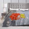 P-Pumuckl Plüschdecke Junge Mädchen Flanell Überwurfdecke Für Wohnzimmer Weich DIY Qualität Tagesdecke Geschenkidee