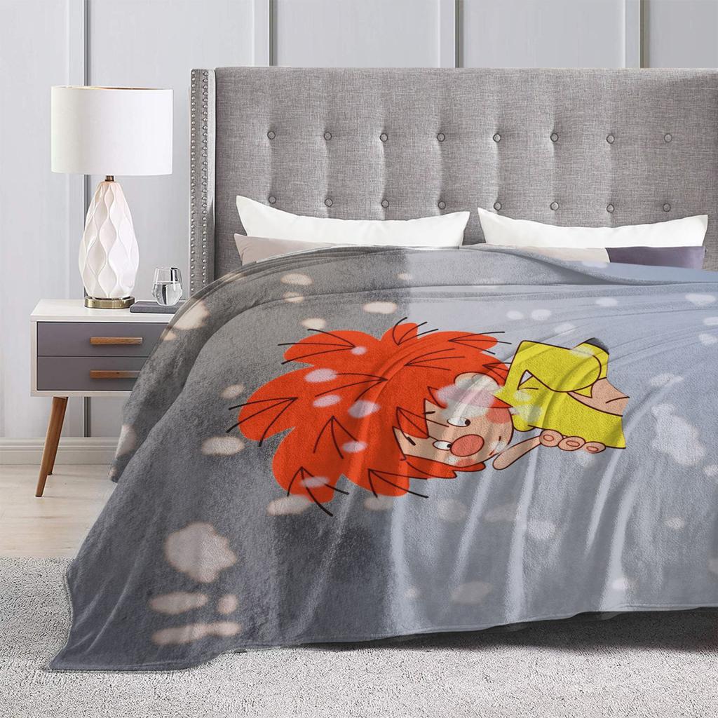 P-Pumuckl Plüschdecke Junge Mädchen Flanell Überwurfdecke Für Wohnzimmer Weich DIY Qualität Tagesdecke Geschenkidee