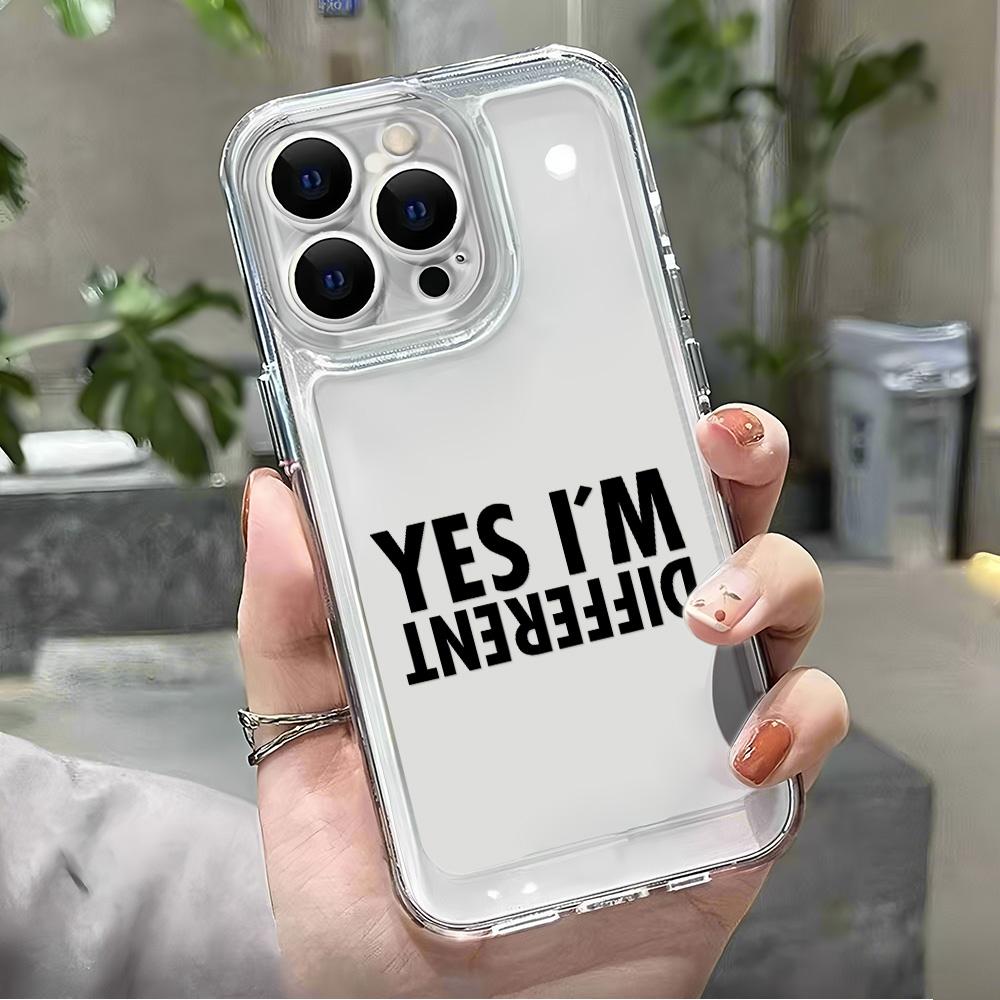 Personalized English Writing Phone Case For IPhone 16 Cases For IPhone 15 14 13 12 11 X XS Pro Max Cover Case Funda Bumber Coque
