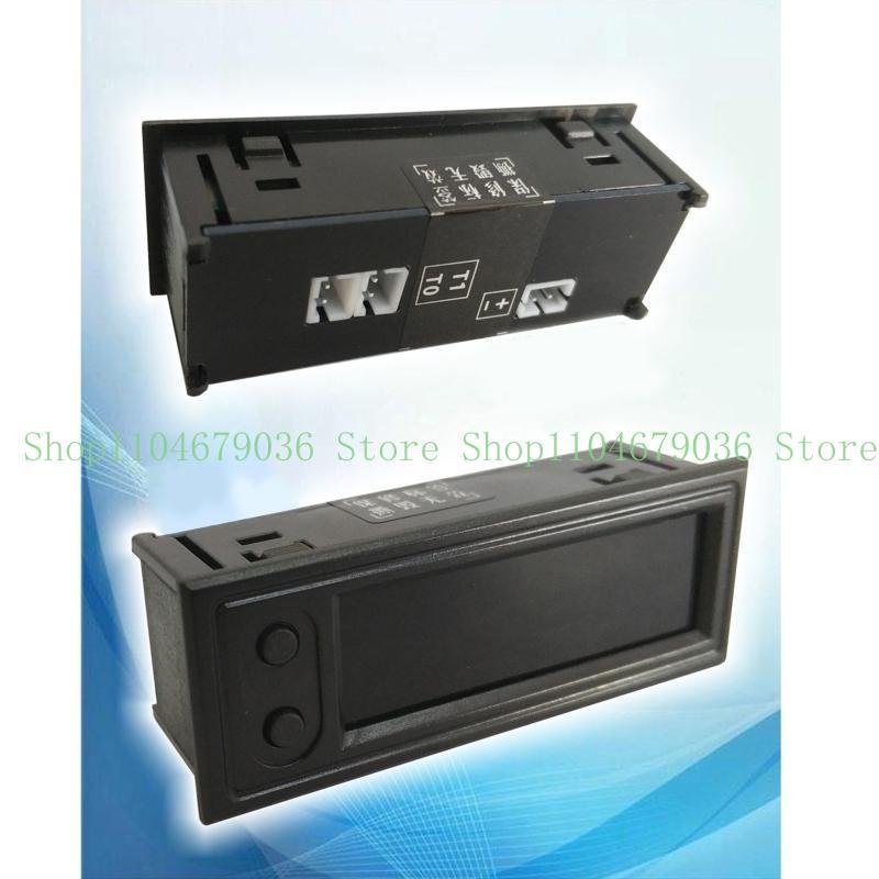 Adjustable Car Temperature Clock 12V 3 in 1 Thermometers Voltmeter Gauge Electronic Clock LED Digital Display LCD Screen