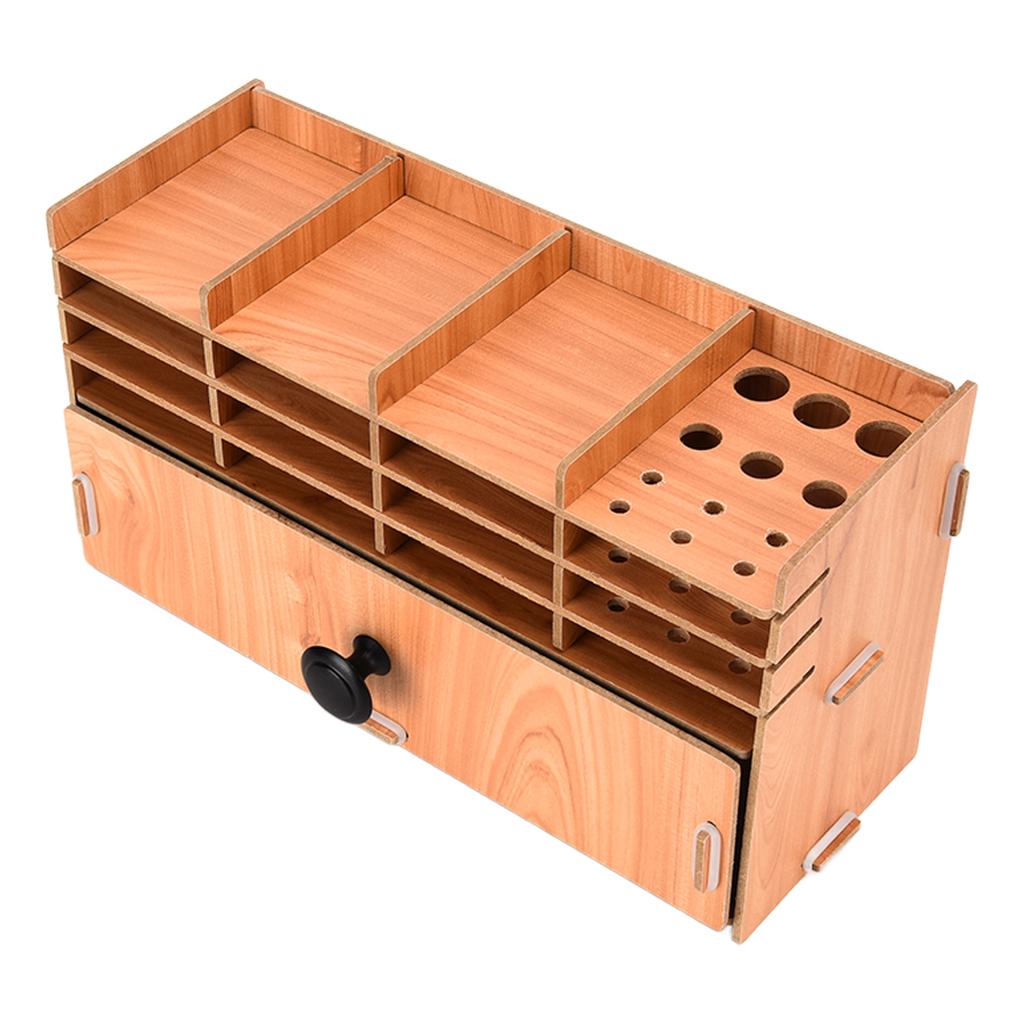 Strass Aufbewahrungsbox DIY Holz Mehrschichtige Fächer Strass Werkzeug Organizer für Strasssteine Ohrringe Halsketten