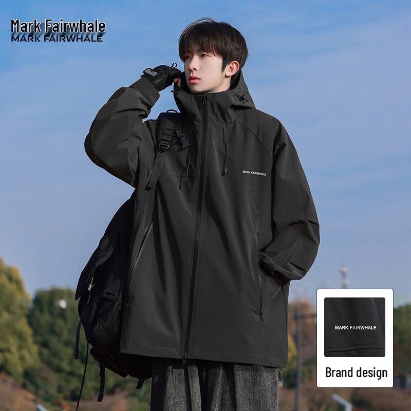 Mark Fairwhale Spring Autumn Outdoor Hooded Jacket XL