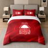 3Pcs Bedding SetNottingham Forest Soft Bed Sheet and Two Pillowcases Home Bedroom Decor