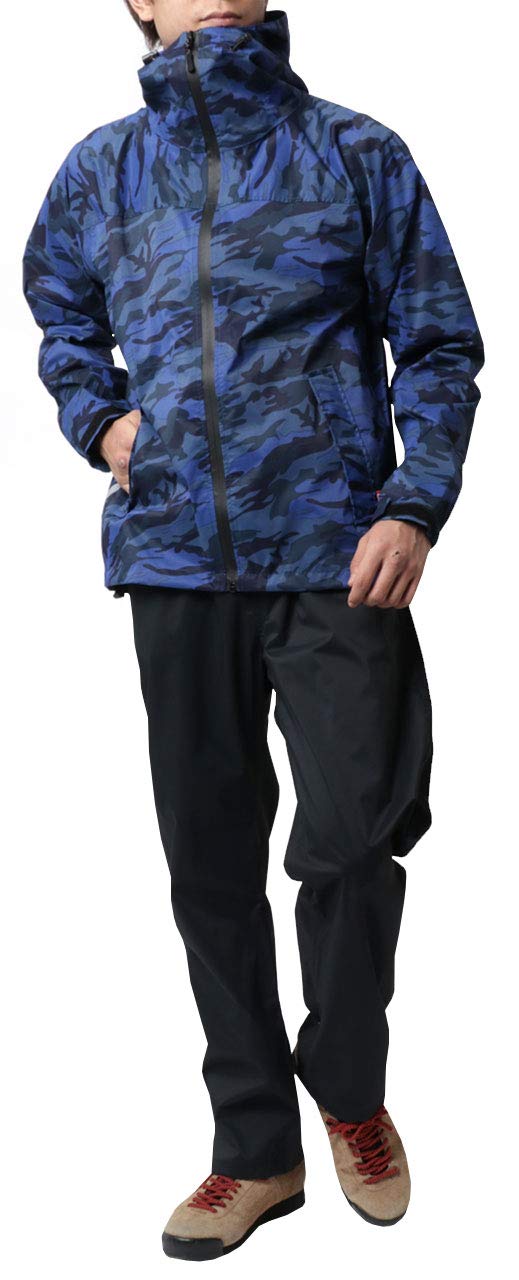 

Дождевик верх и низ водостойкость большой рисунок 7 [Документ] мужской, комплект, S-4L, 10 000 мм, водонепроницаемый, дышащий, эластичный, размер, LL,