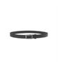 Benobelo Derby Embossed Cowhide Check Square Automatic Belt Black_Bmg1Acb1106K1