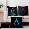 ASSASSIN'S Anime CREEDS Pillow Cover Design Cushion Cover Decor Holiday Decorati