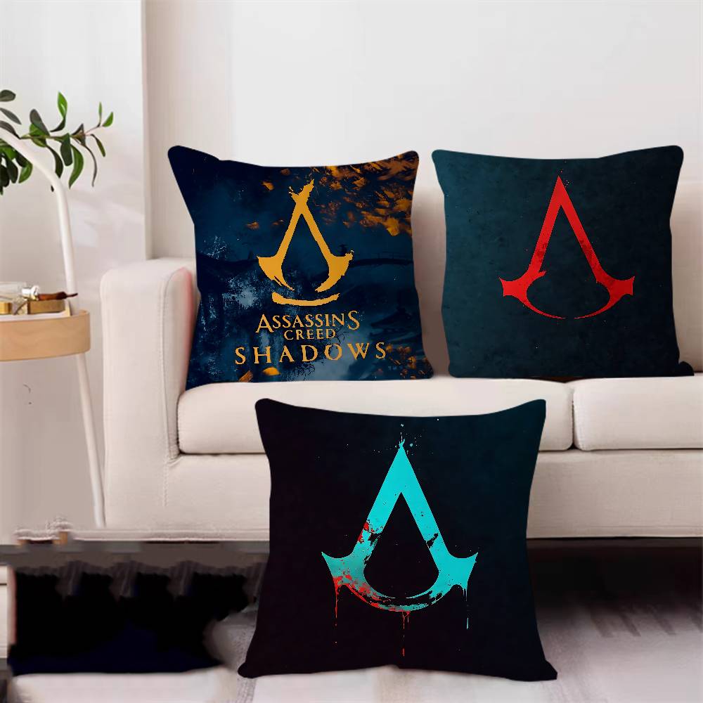 ASSASSIN'S Anime CREEDS Pillow Cover Design Cushion Cover Decor Holiday Decorati