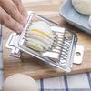 Manual Cutting Boiled Egg Slicer Heavy Duty Metal Sectioner Cutter Mold Fruit Cutter  Luncheon Meat