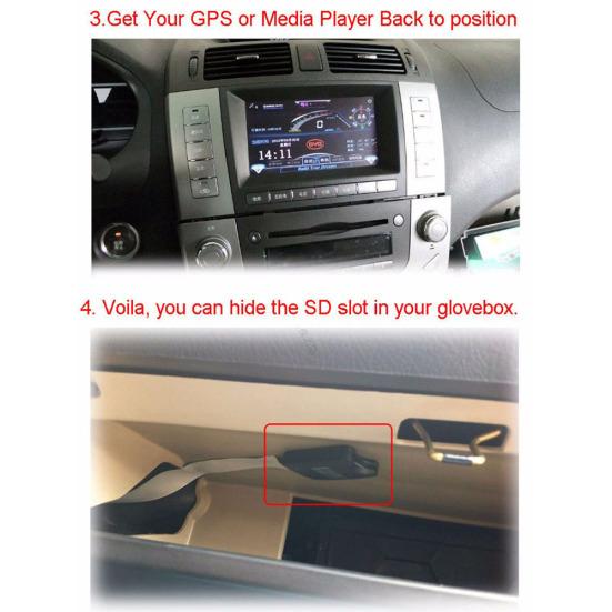 25cm Flexibler 3D-Drucker Micro SD zu TF-Kartenadapter Verlängerungskabel Extender