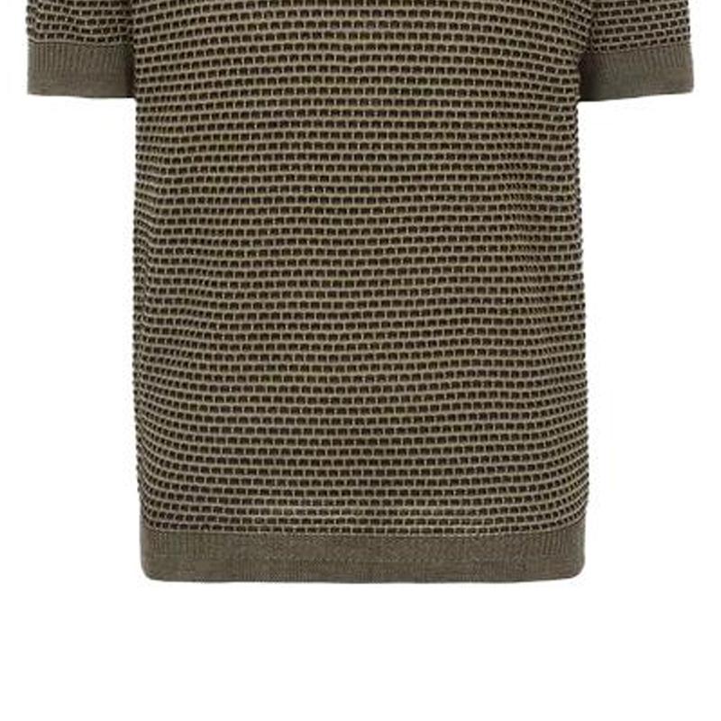Emporio Armani Solid Color Crew Neck Sweater Men sweater Olive 6R1MY21-MF2Z1-F053