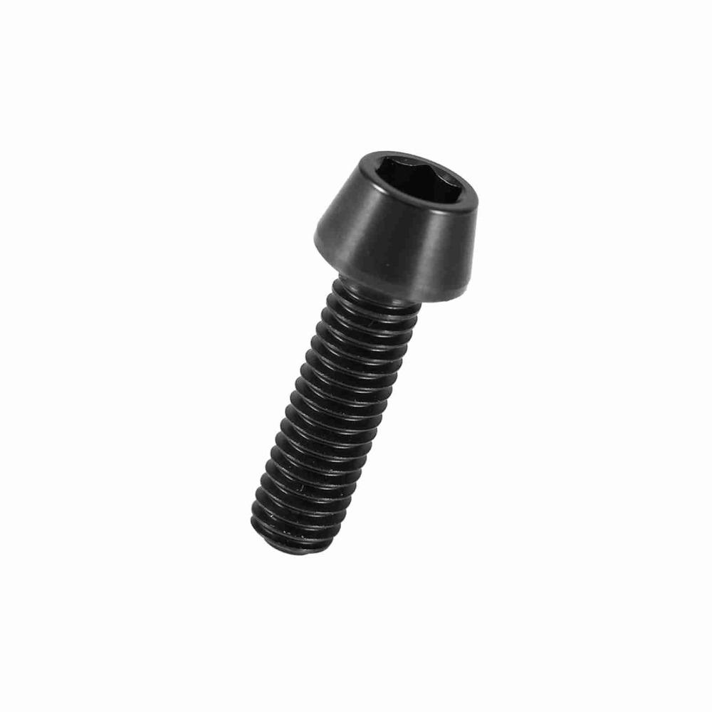 1pc Hexagon Cone Tapered Head Screw M6x16/20mm Hex Socket Screws  for Mountain Bike