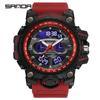 Fashionable Sanda 3153 Men's Multifunctional Sports Watch - Trendy and Creative Design