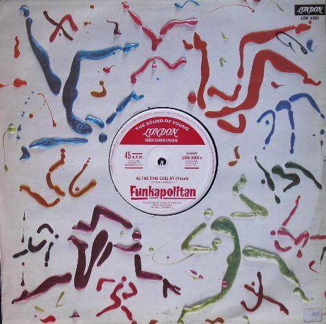 

12inch Record FUNKAPOLITAN As The Time Goes By LONX001 LONDON 1981 UK Rock Used