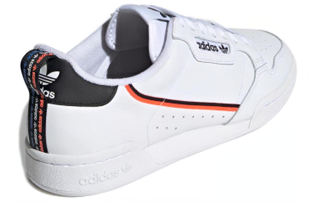 adidas Continental 80 White Solar Red Men's Sneakers