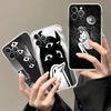 Cartoon Goodnight P-Punpun TPU Silicone Case For IPhone 11 12 13 14 15 16 17 Pro Max Shockproof Clear Back Cover
