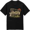 Daily Wear Summer Men Tshirt Visit Fire Swamp National Forest Sign With Mouse Short Sleeve Adult ONeck Top Tees